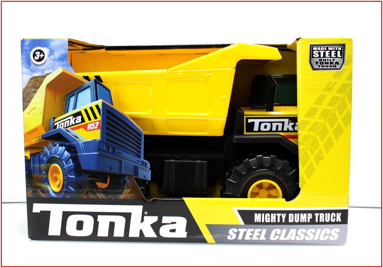 Tonka Steel Classics MIGHTY DUMP TRUCK 6025 – Made of STEEL – 17″ Long 🌟NEW🌟