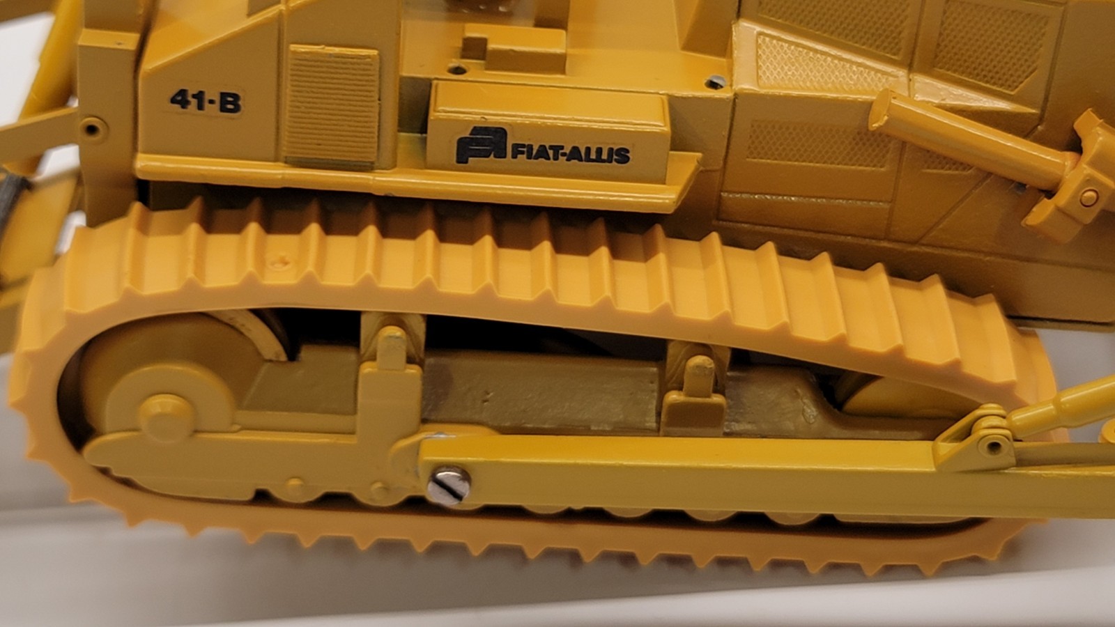 Vintage Gescha Fiat-Allis 41-B Bulldozer 1:50 Diecast Model Made in West Germany