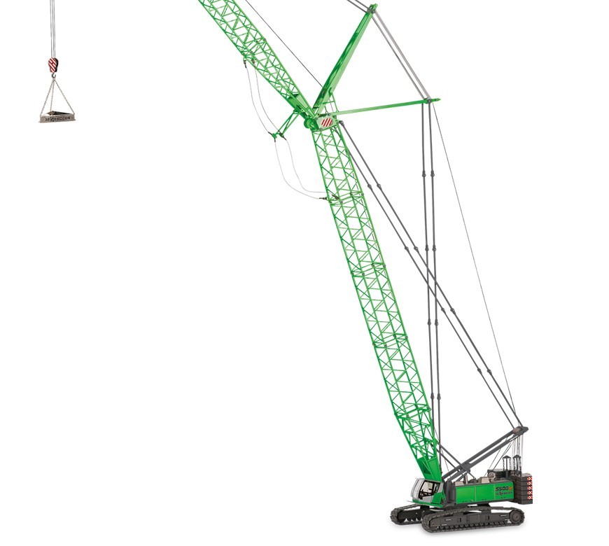 1/50 Conrad 2733/06 Sennebogen 5500G Crawler Crane NEW IN BOX