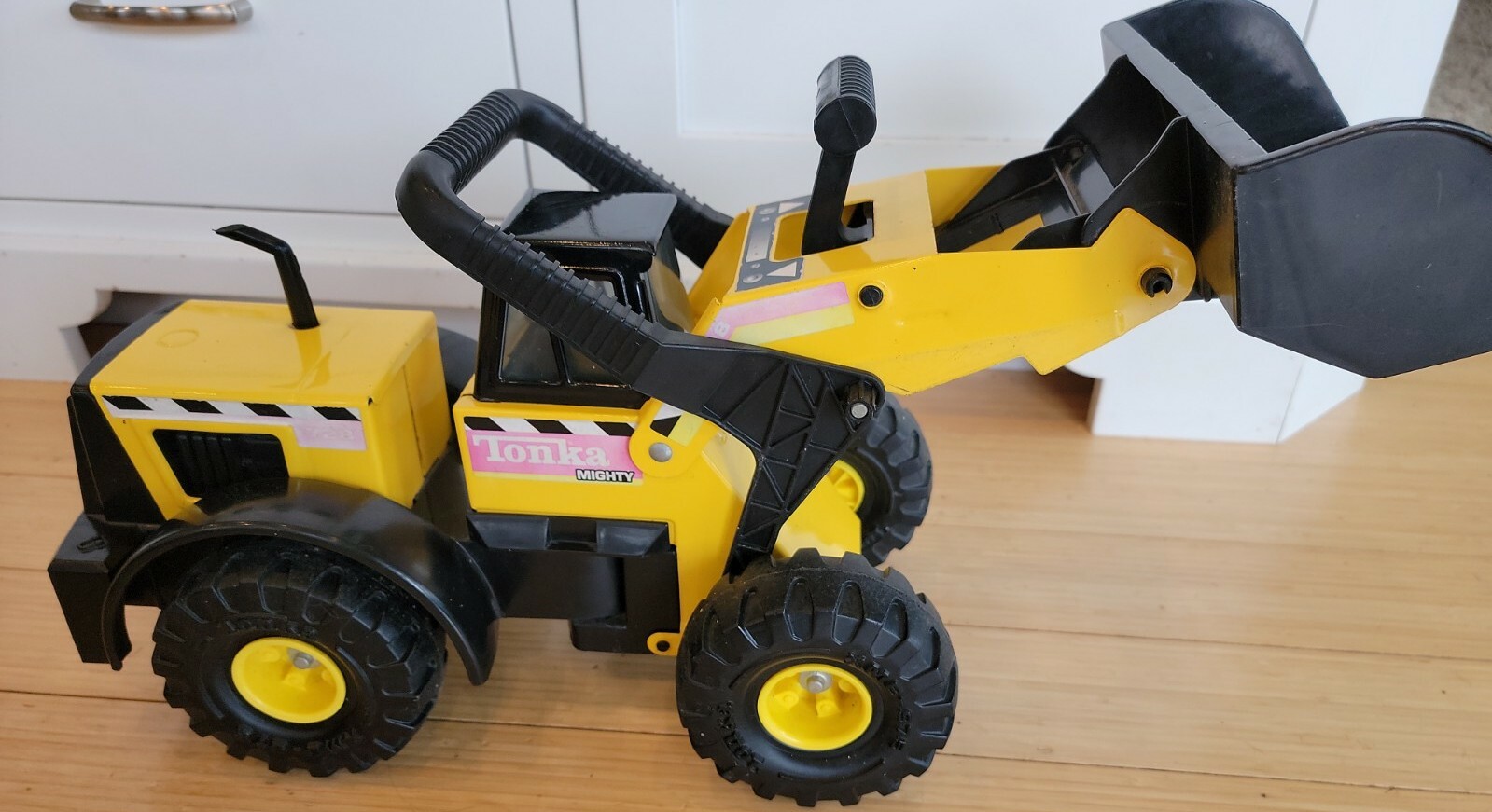 VINTAGE TONKA MIGHTY DUMP TRUCK 768 & MIGHTY FRONT LOADER 728 SET