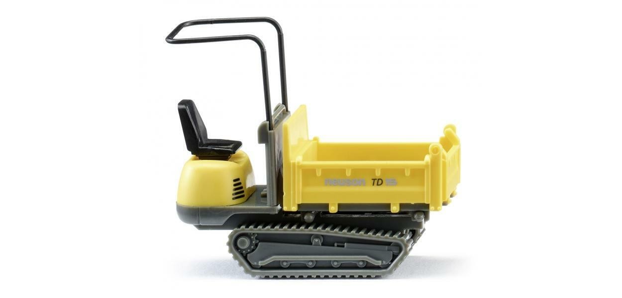 WIKING 066902 HO Scale Track Dumper 15 (Neuson) Zinc Yellow
