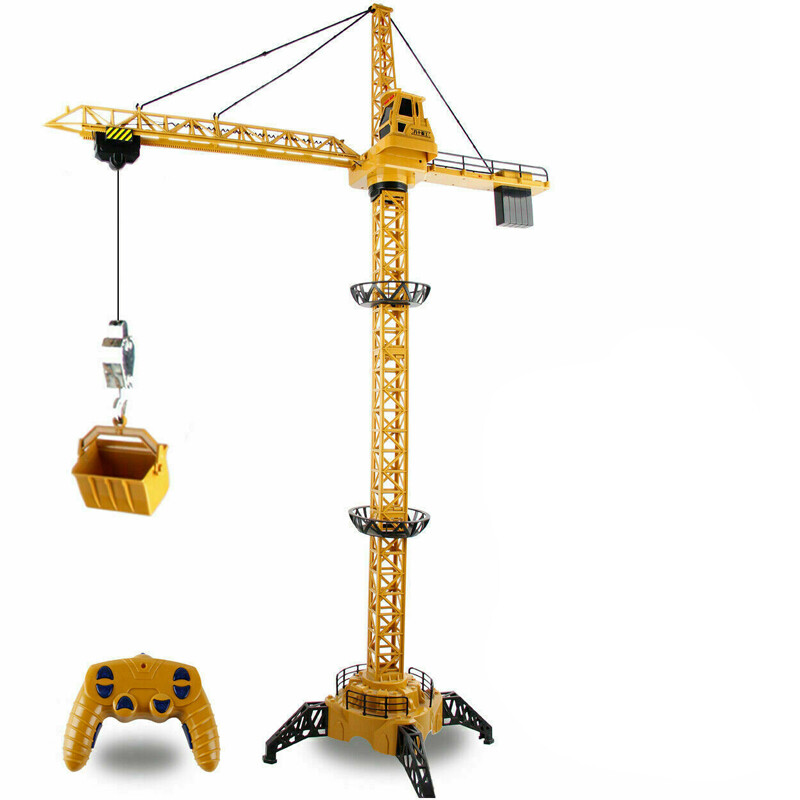 Remote Control Tower Construction Engineering Tower Crane 1:32 Scale,For Boys 3+