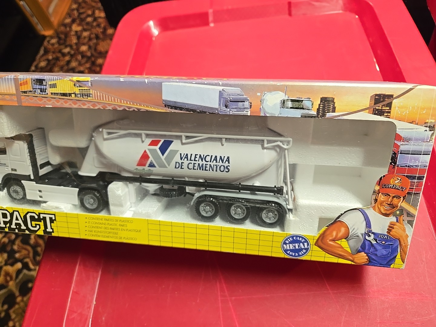 Joal Compact Volvo FH12-420 Cement Truck Tracesa In Box