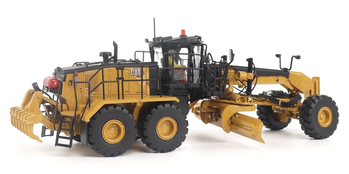 CAT 18M3 Motor Grader – High Line Series 1/50 Diecast