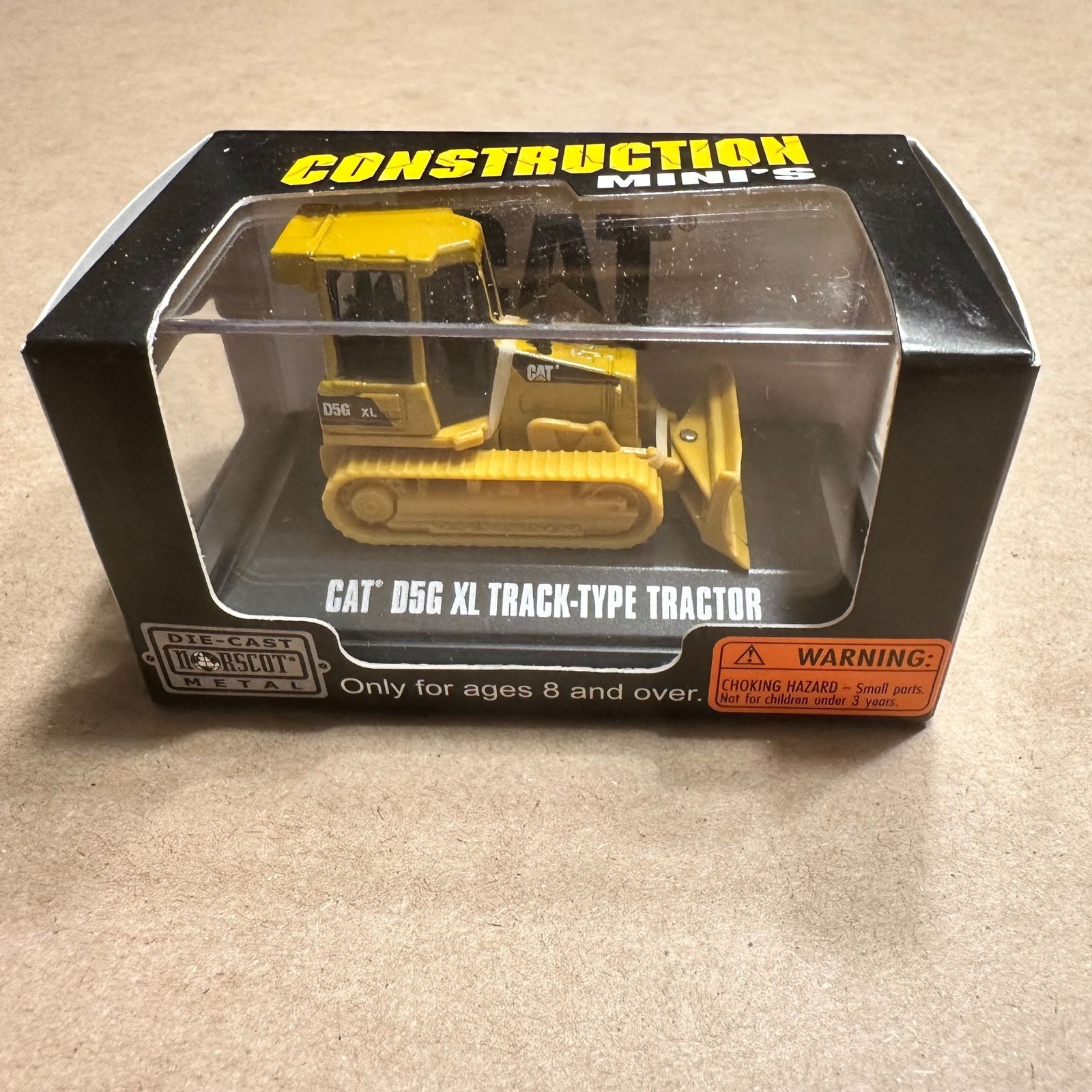 Norscot Construction Mini’s Caterpillar D5G XL Die-Cast Metal Track-Type Tractor