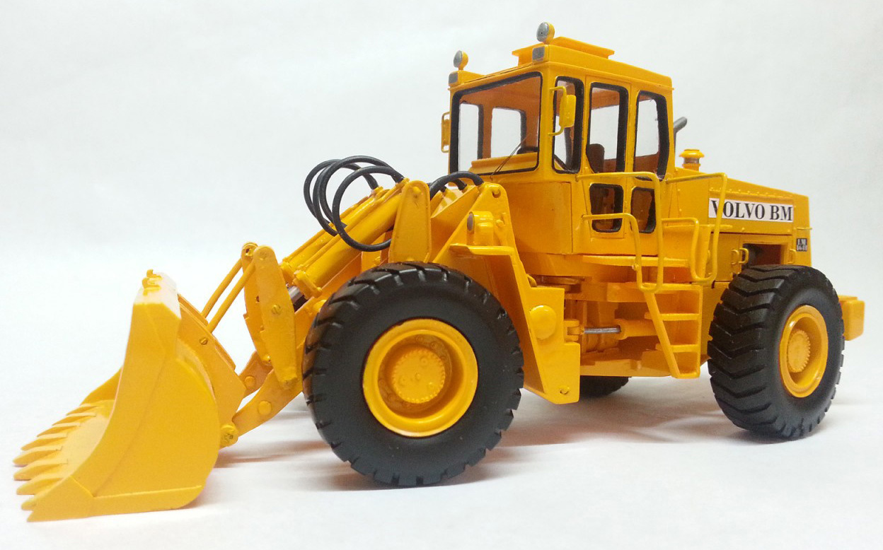 Resin 1/50 Volvo BM 1641 Loader – Ready Made by Fankit Models