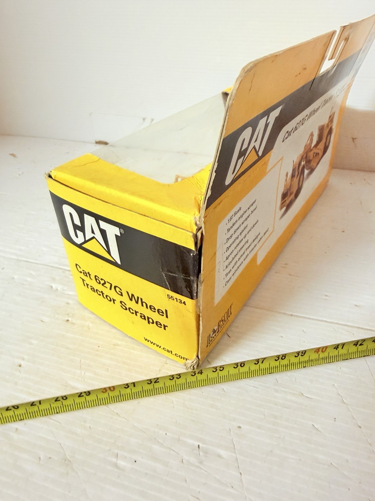 CAT CATERPILLAR 627G WHEEL TRACTOR SCRAPER ERTL 1:87 SCALE NEW!