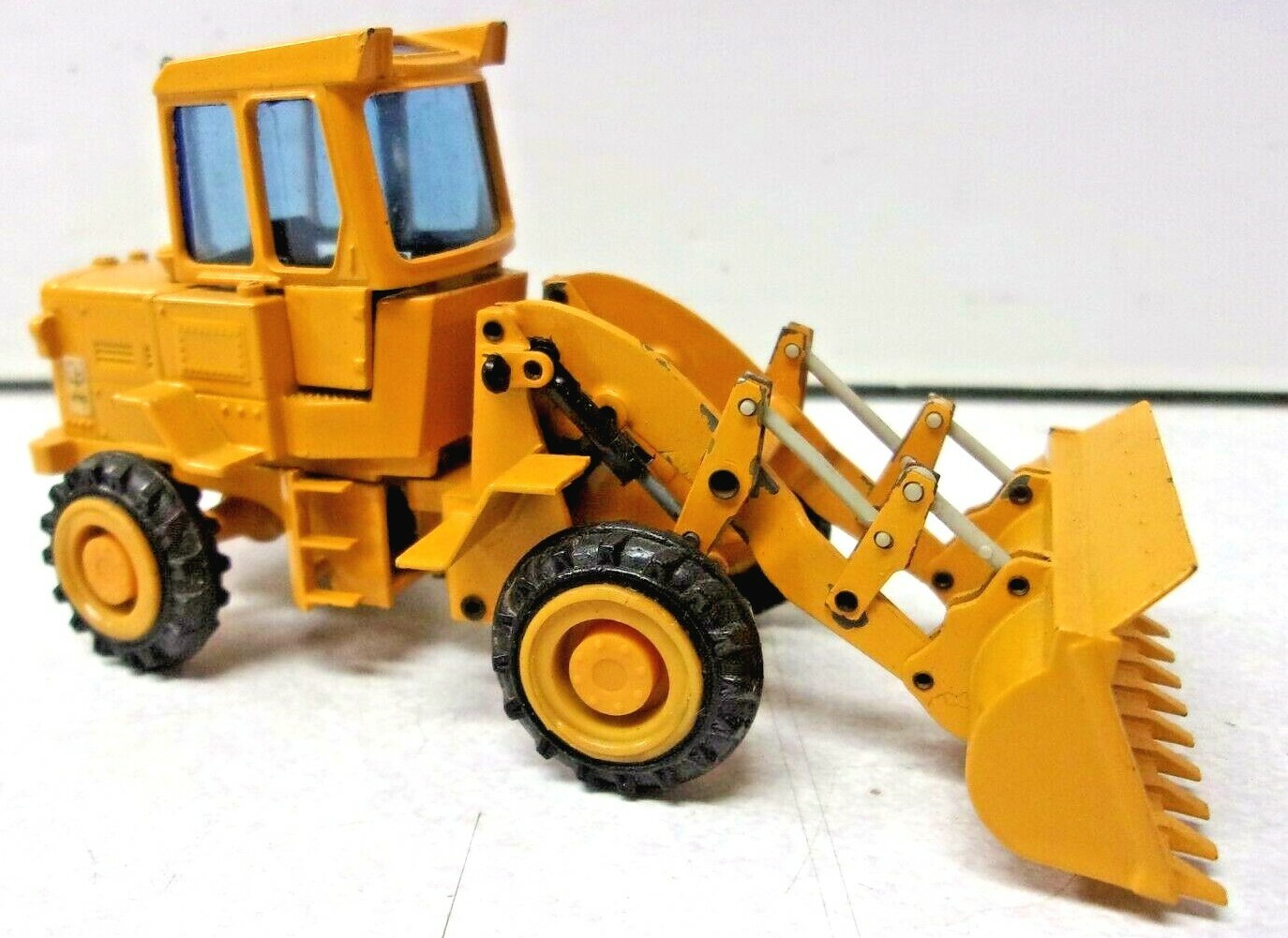 VINTAGE GESCHA CATERPILLAR 920 BUCKET LOADER TRACTOR 1:50 1/50 OLD LOGO W/BOX