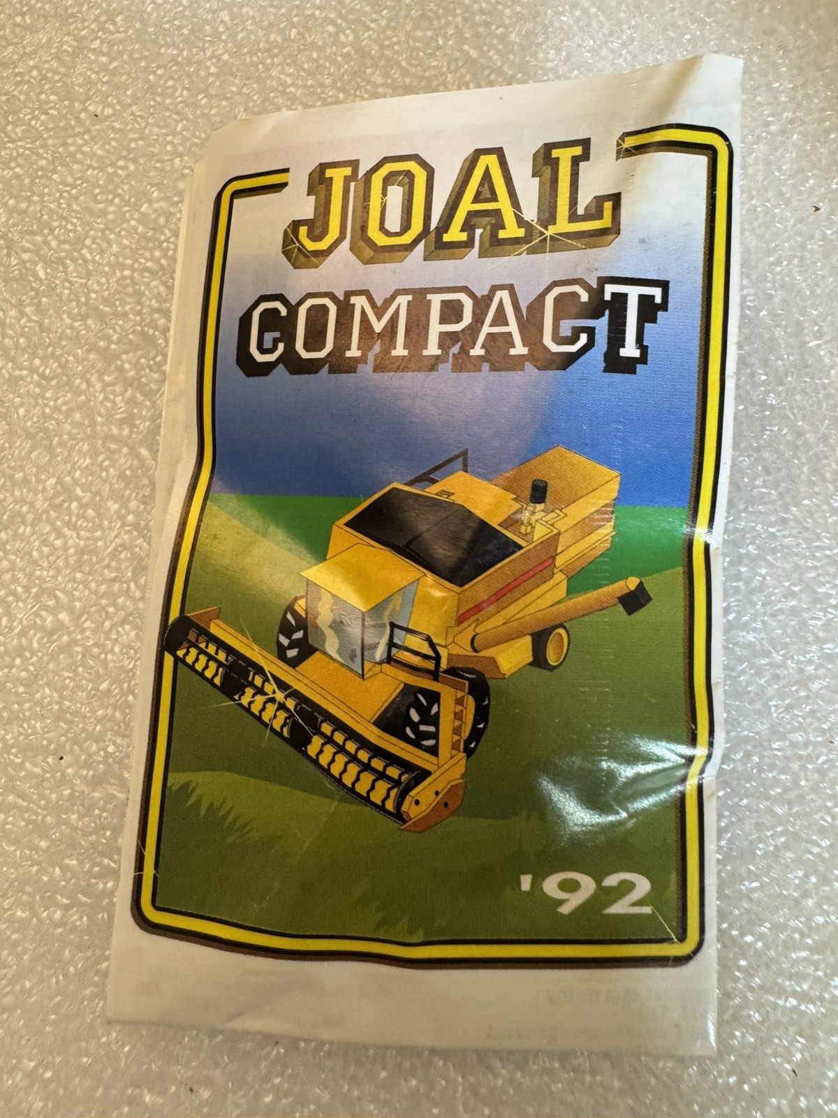 Joal Compact 1:70 Diecast Cat Caterpillar C-591 Pipe Layer Side Boom Spain