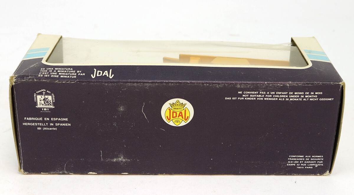 JOAL Tractor CAT 631 With Tipper Metal Diecast boxed