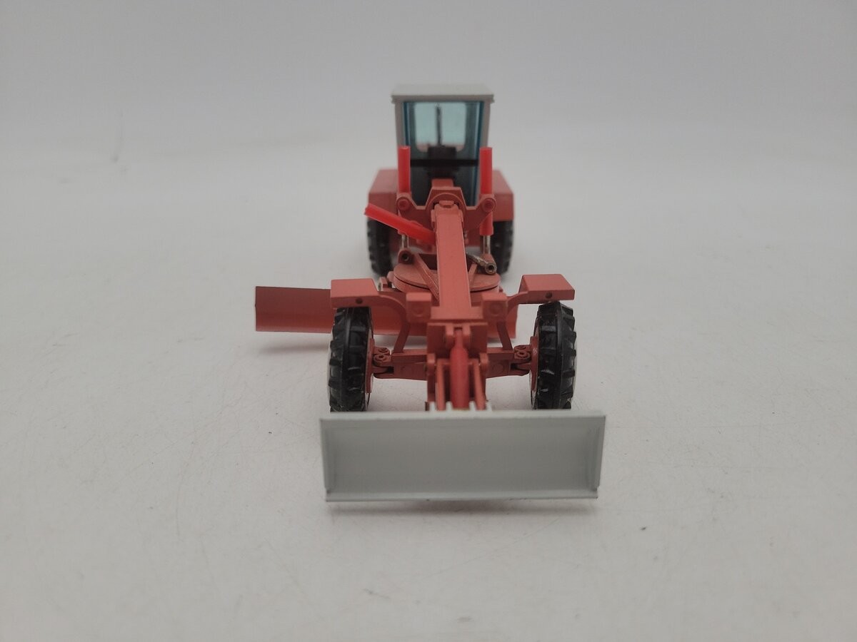 NZG 332 1:50 Scale Orange / Gray O&K F156A Motor Grader Diecast Model EX/Box