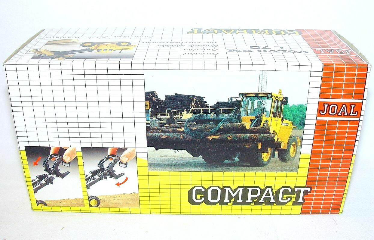 Joal Spain 1:50 VOLVO BM L70 FORESTER TIMBER GRAPPLE SKIDDER 1st Issue MIB`85!