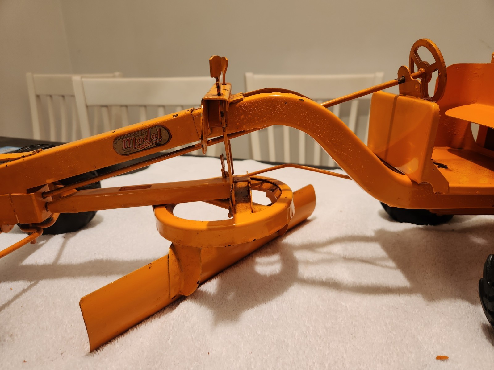 Vintage Adams Motor Grader 1950’s Doepke Model Toy USA