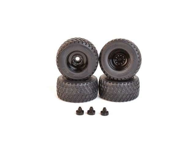 AT-COLLECTION – 4 BKT Ridemax FL-693M 710/50R30.5 Black Wheels – 1/32 – AT3…