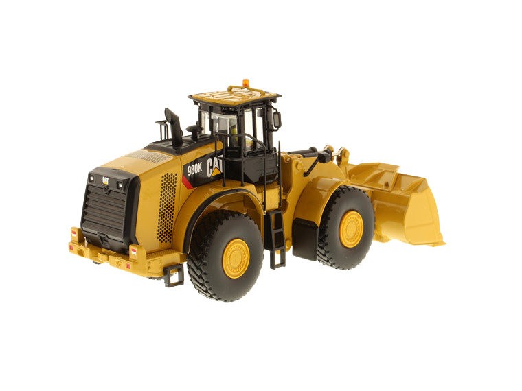 DM 1:50 Cat Carter 980K Wheel Loader Raw Treatment Alloy Vehicle Model 85289C