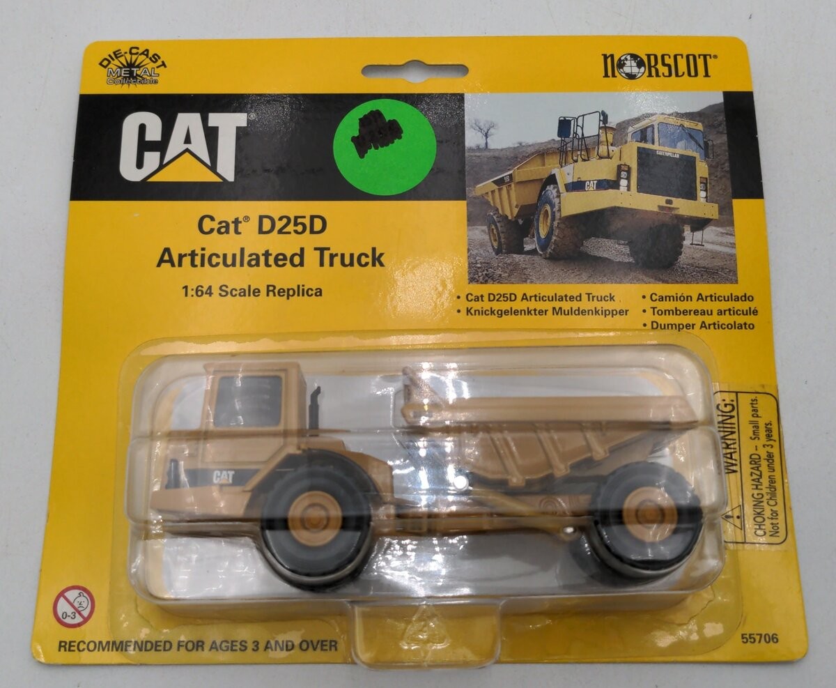 Norscot 55706 1:64 Caterpillar D25D Articulated Truck