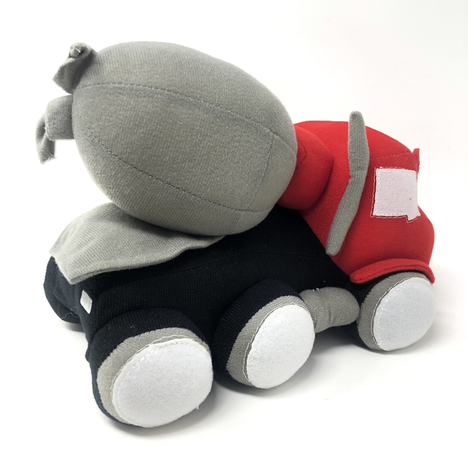 Cozy Bear Soft Plush Cement Mixer Truck Construction Toy 10”