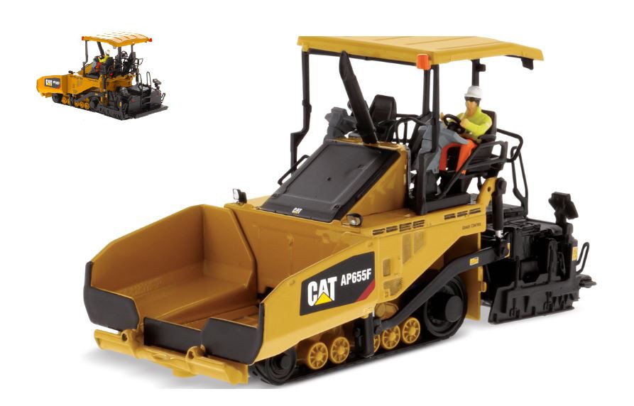 Diecast Master CAT AP655F Asphalt Paver 1:50 Road Vehicles New