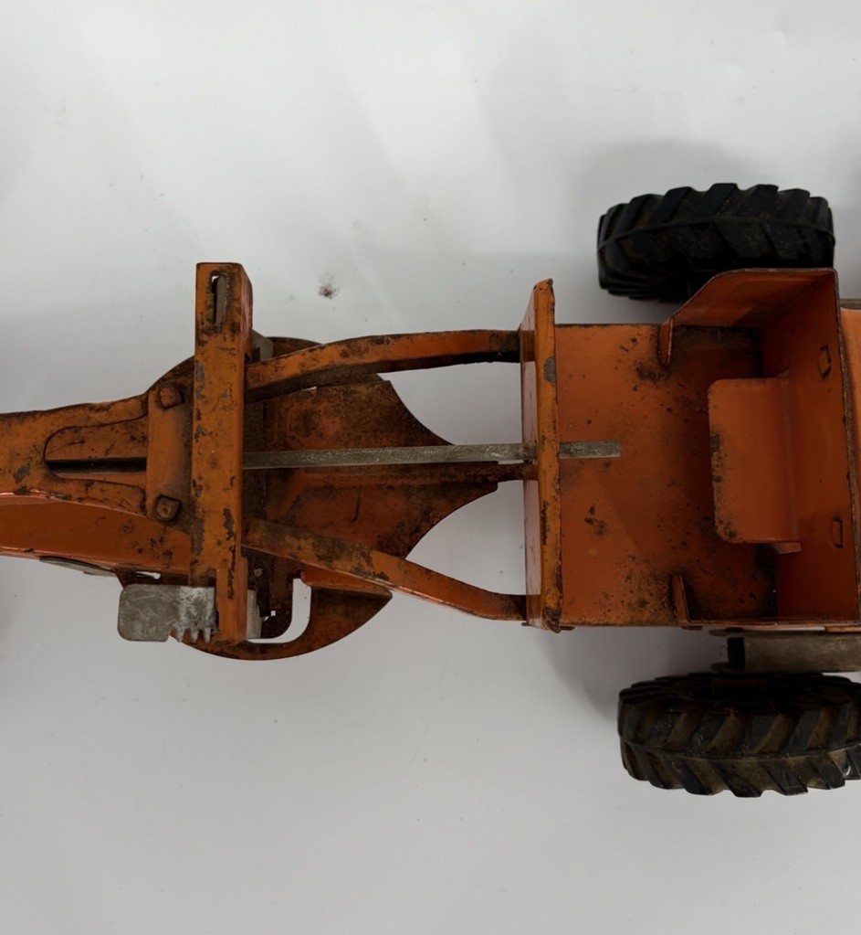 Vintage Wyandotte Pressed Steel Road Power Grader for Parts Repair Restoration