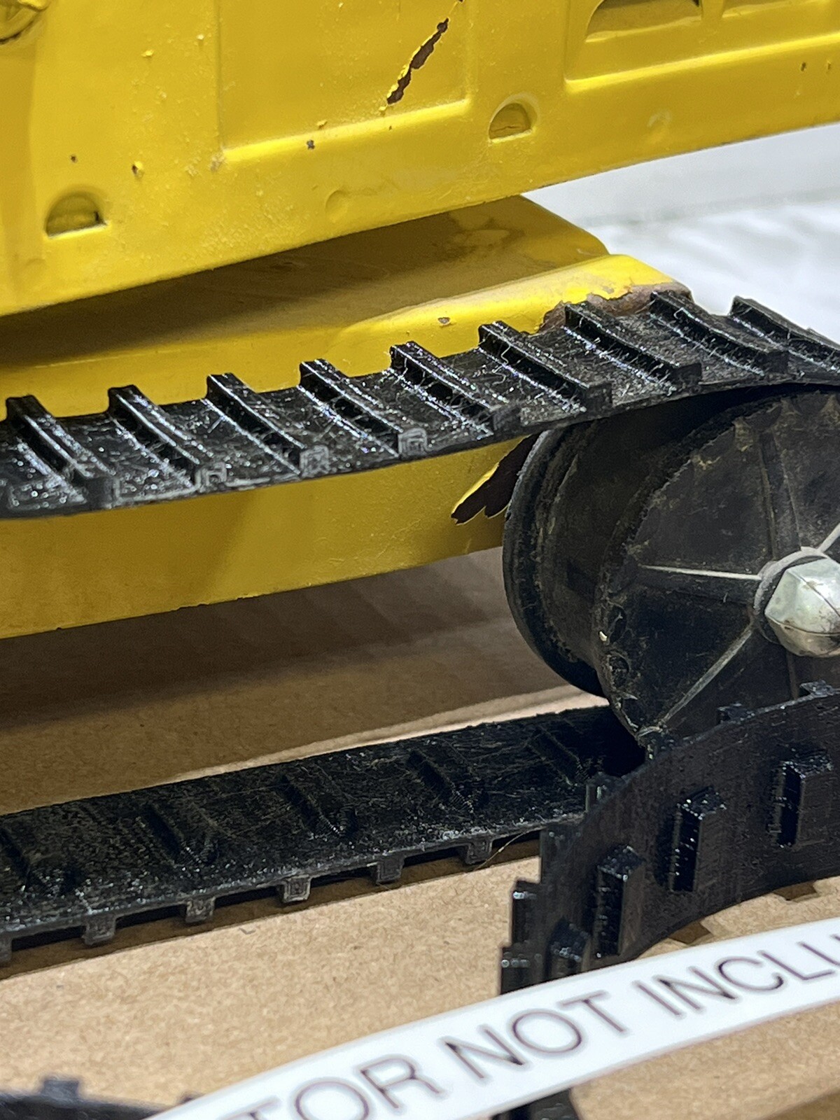 1 set of tracks Structo Steam shovel , Drag line, Excavator ribbed (TRACKS ONLY)