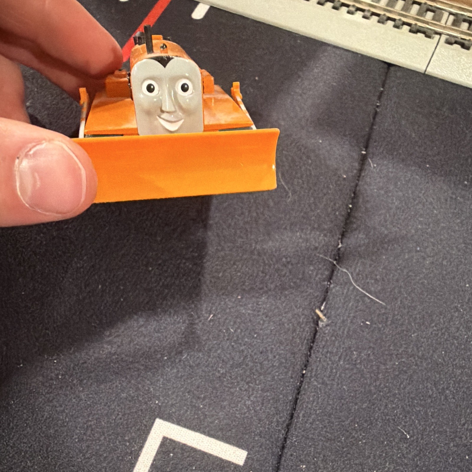 Thomas & Friends TrackMaster Buster Dozer Diecast HO Orange/Gray MPN K130607