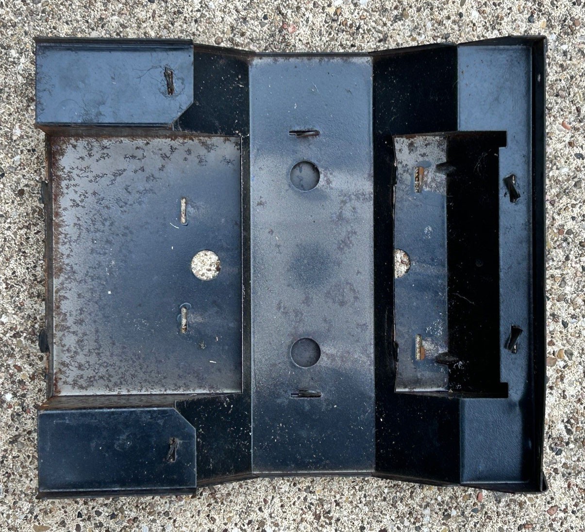 Vintage 1970’s Mighty Tonka Clamshell Crane Part – Crane Base Plate ONLY