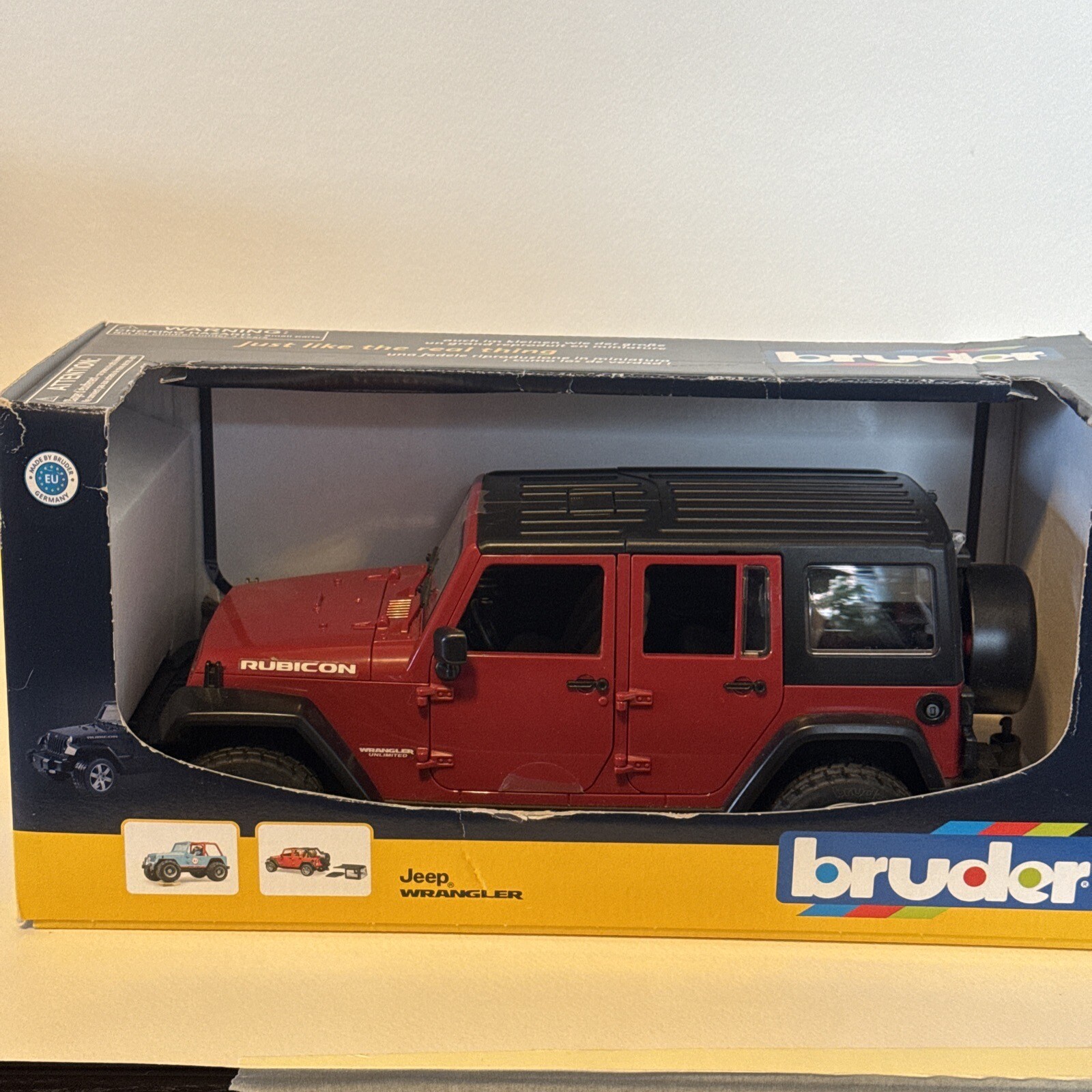 Bruder 02525 Jeep Wrangler Unlimited Rubicon