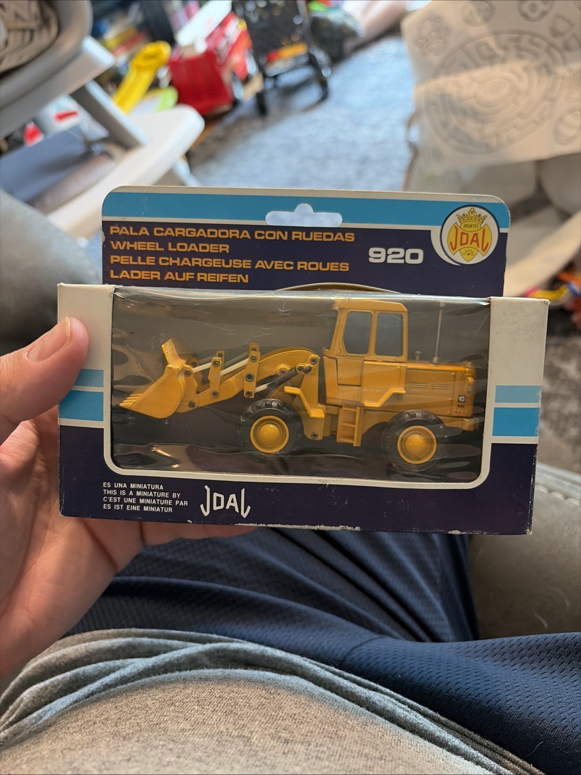 Joal 920 Compact Ref 214 Caterpillar Scale Front Wheel Loader 1:70 Unopened