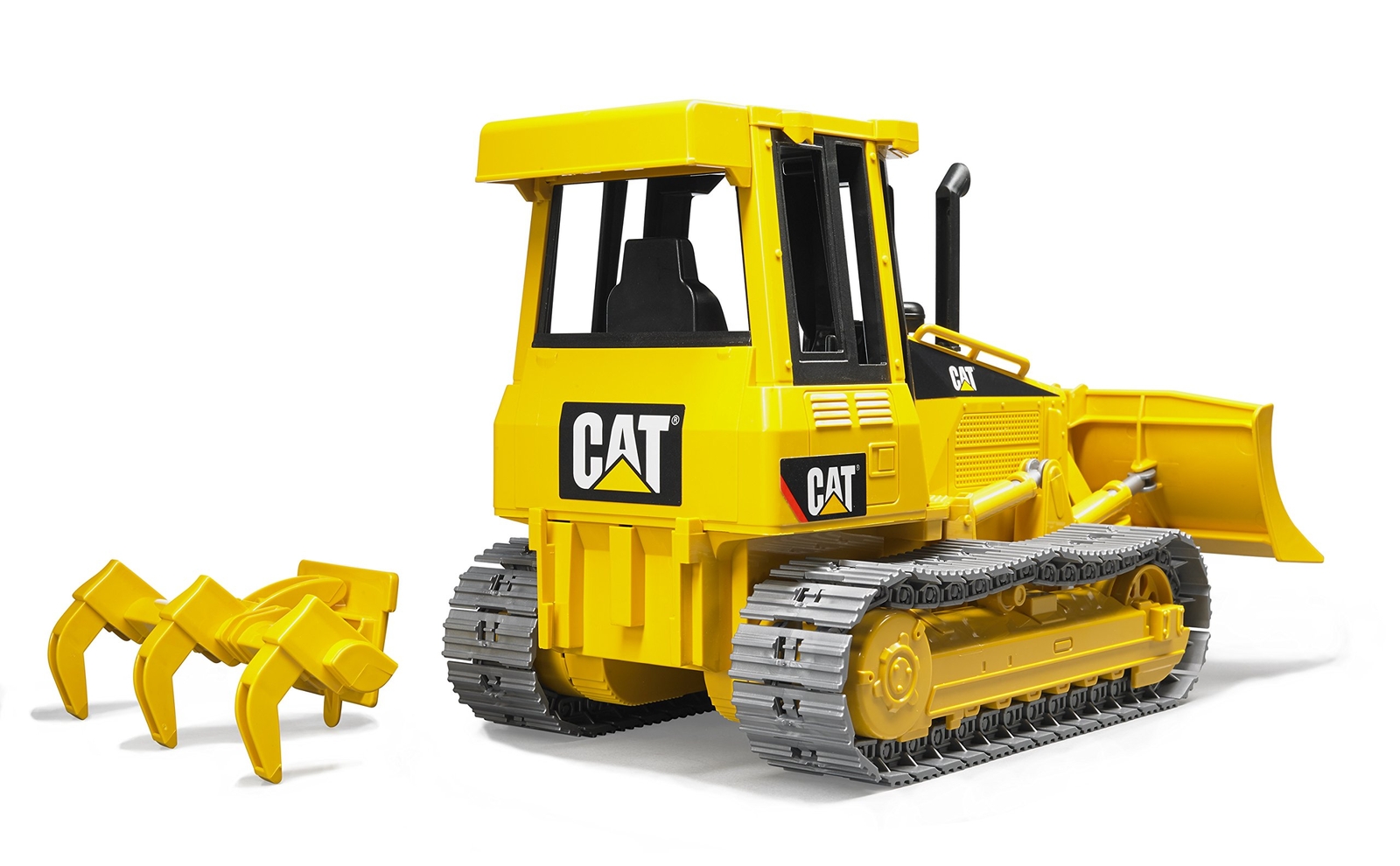 Bruder Caterpillar Track Type Tractor with Leveling Blade and Detachable Scar…