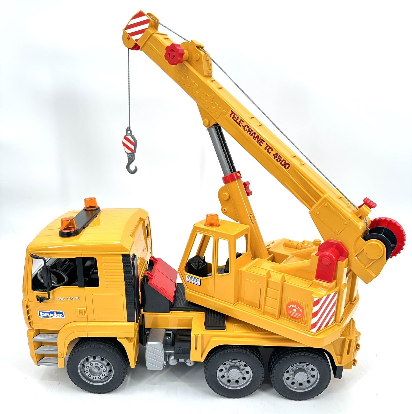 Bruder Man Tele-Crane TC 4500 Construction Toy Made in Germany