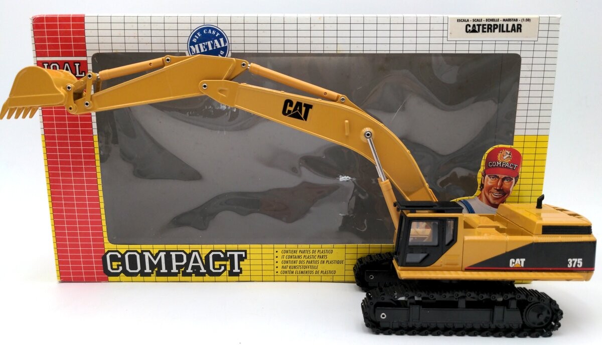 Joal 189 1:50 Scale Diecast Caterpillar 375 Hydraulic Excavator EX/Box