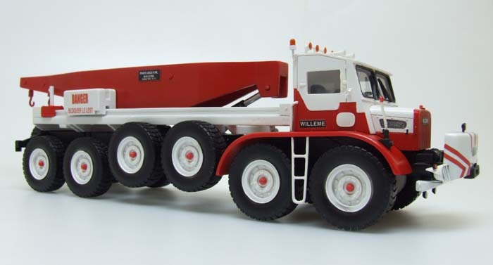 1/50 Camion Willeme C.G. 8×4 – High Quality Resin KIT by Fankit Models