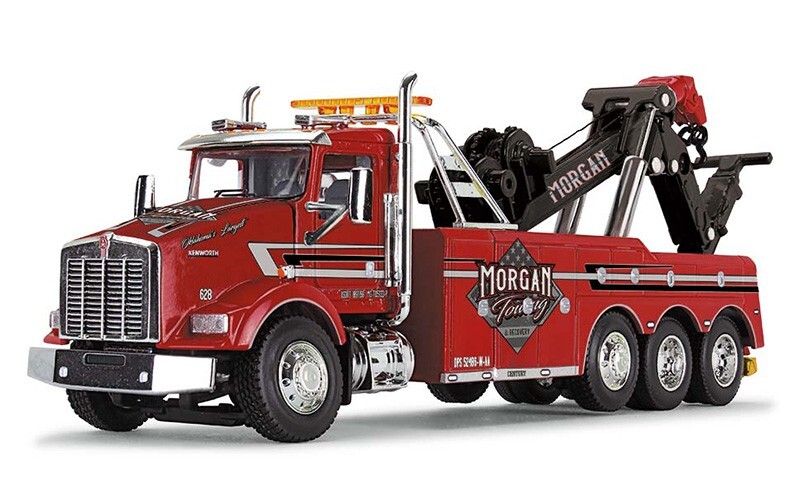 First Gear 60-1433 Kenworth T800 Miller Century Wrecker – MORGAN 1/64 Diecast MB