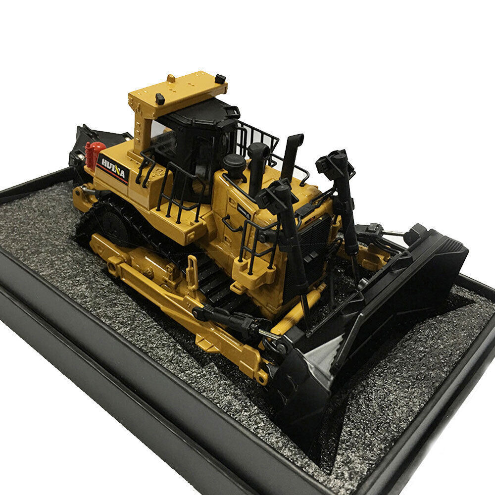 1:50 Bulldozer Truck Construction Equipment Diecast Metal Engineering Vehicle