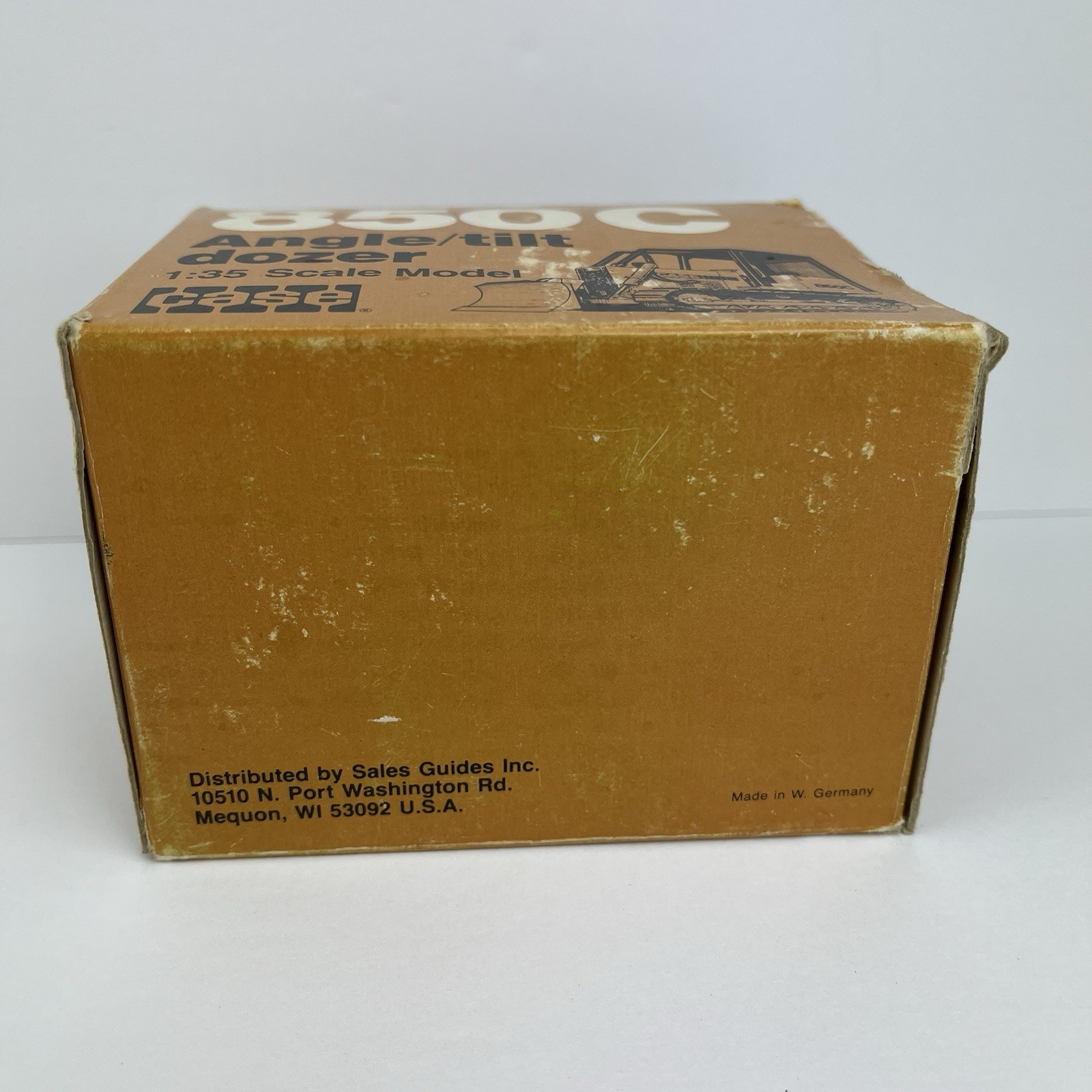 Case 850C Angle/Tilt Dozer 1:35 Scale Model, NZG #176/208 Germany