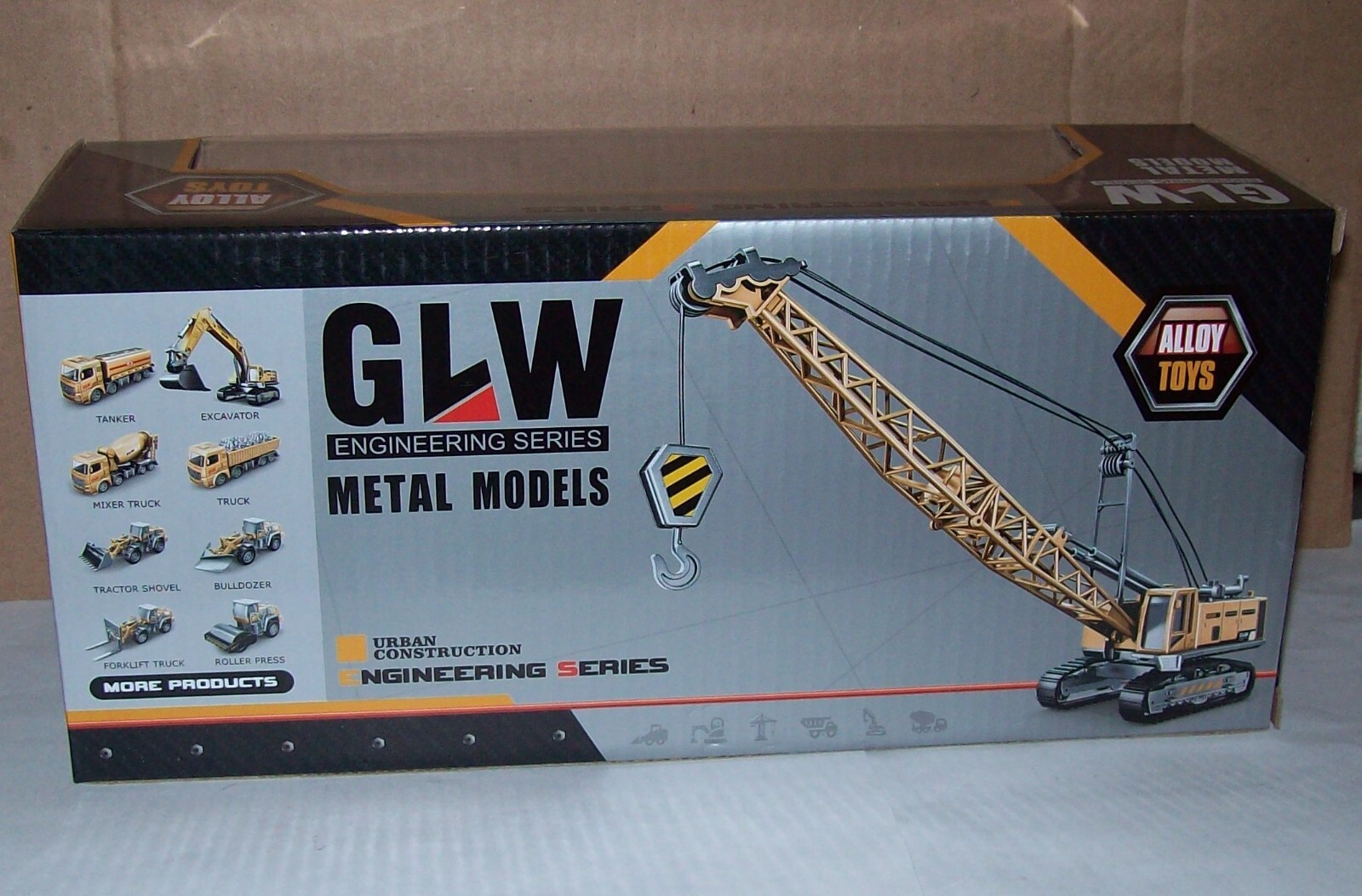 1:55 ‘O’ Gauge Crawler Construction Crane by GLW Metal Models Engineering Series