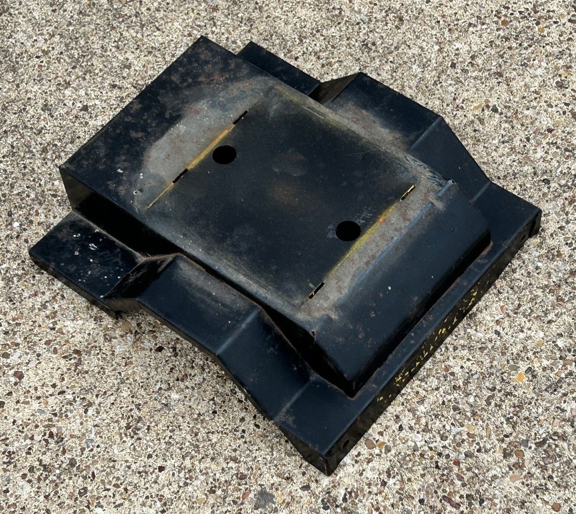 Vintage 1970’s Mighty Tonka Clamshell Crane Part – Crane Base Plate ONLY