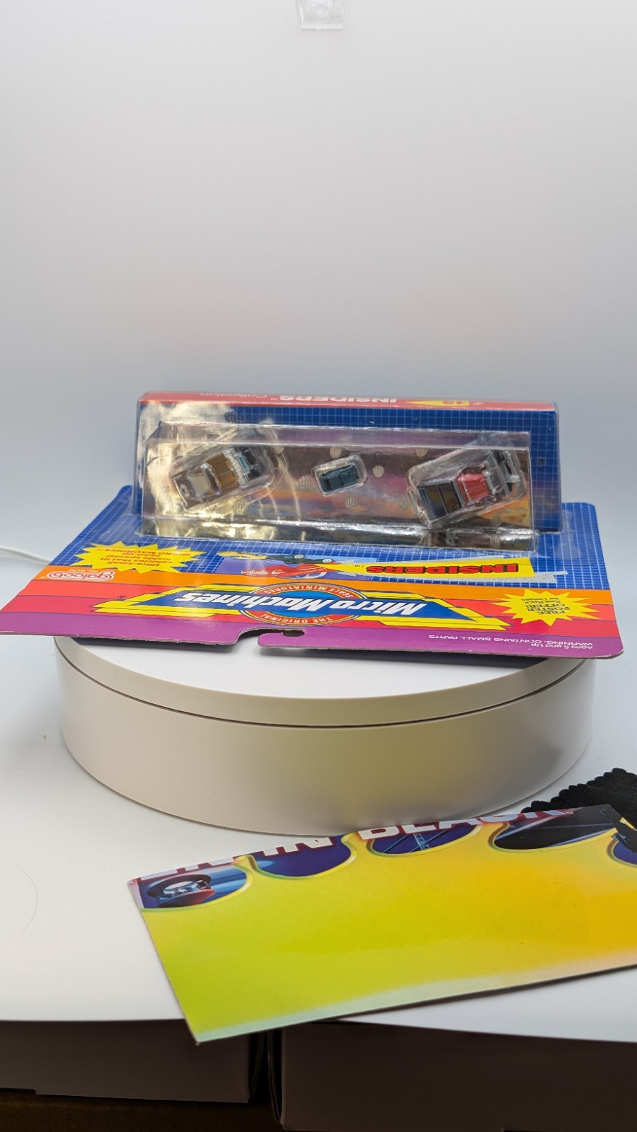 Micro Machines #12 INSIDERS Collection Set Bugatti/ Imperial & Ultrasmall -RARE