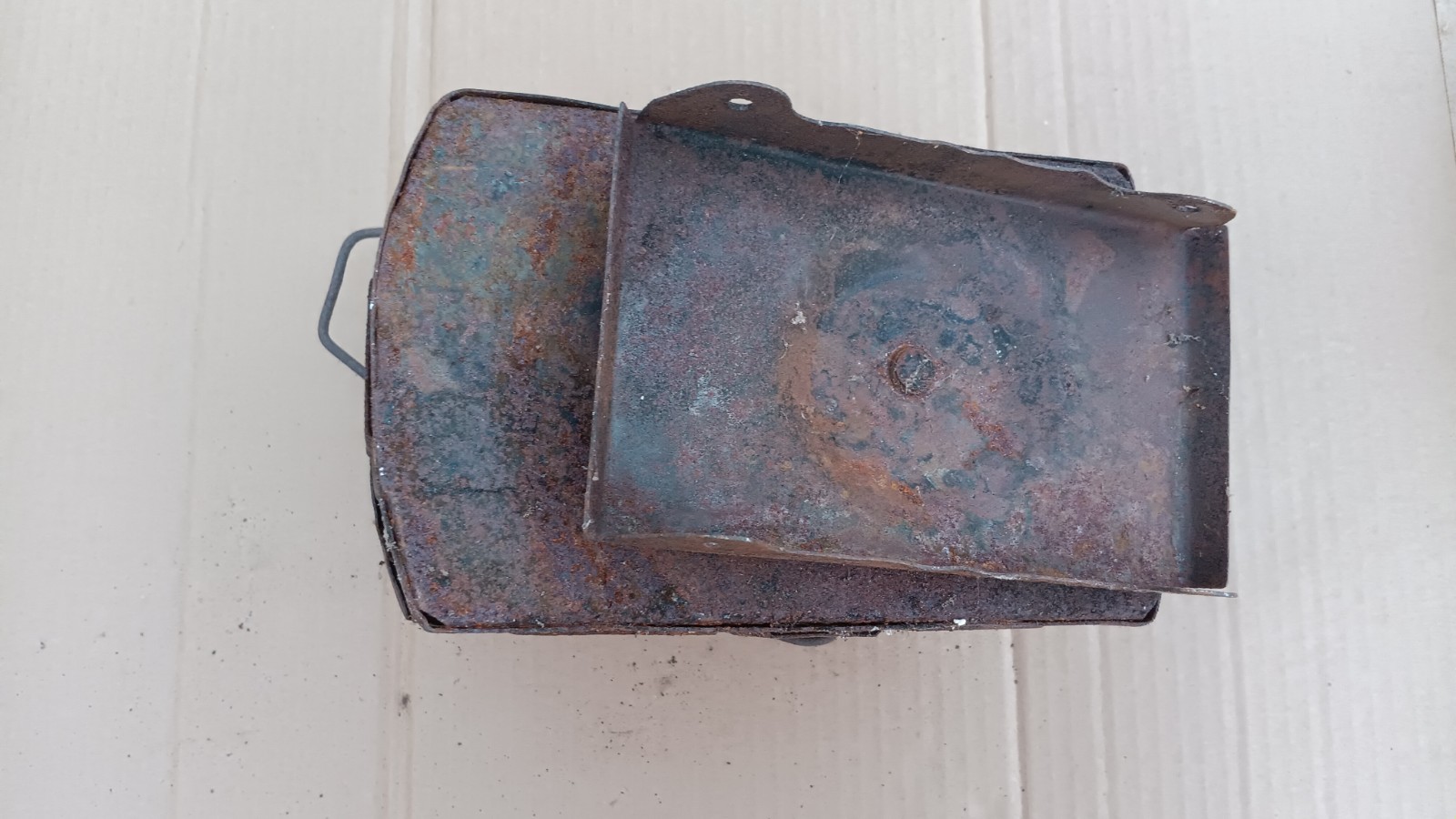 Antique Tin Excavator Body / Steam Shovel