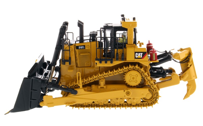 DIECAST MASTERS,Bull CATERPILLAR D10 T2 with driver and metal box possibility…