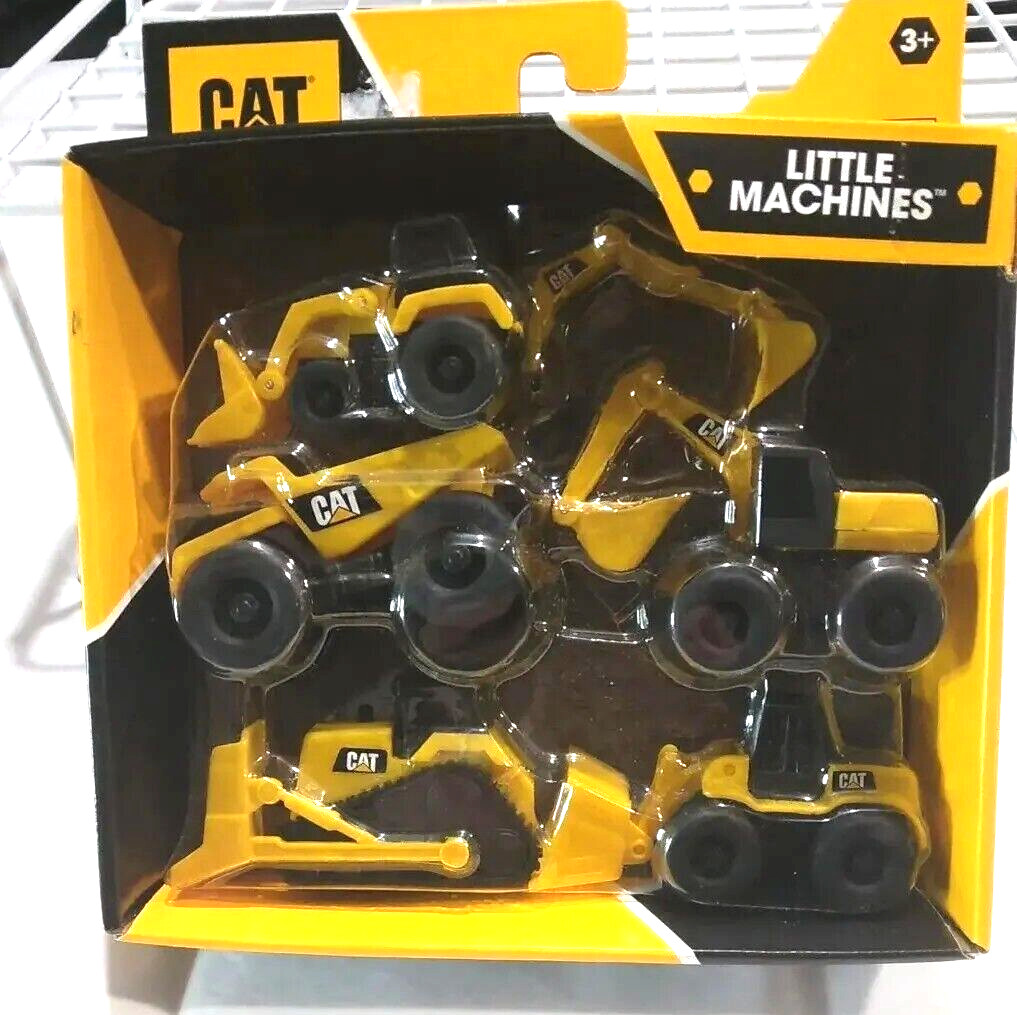 CAT “Little Machines” Construction Equipment 5 Pack! NIP