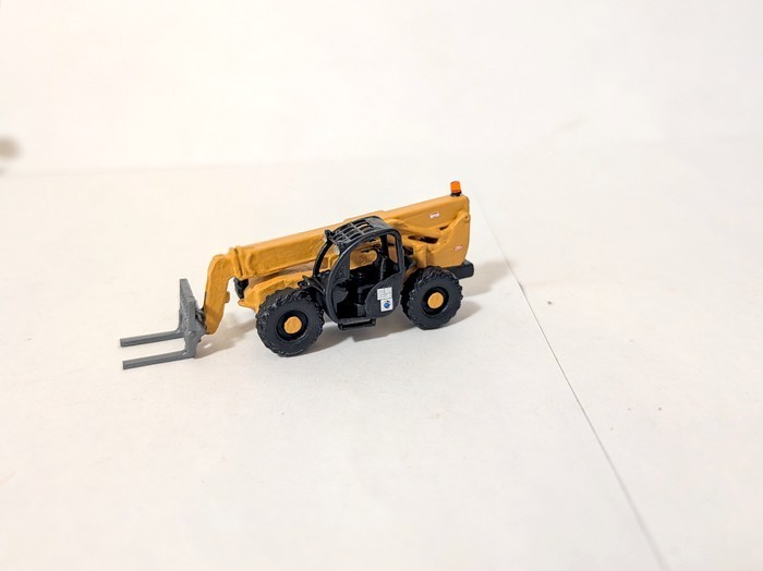 1/87 HO Scale Custom Built Xtreme Telehandler. 3D Printed Resin Model