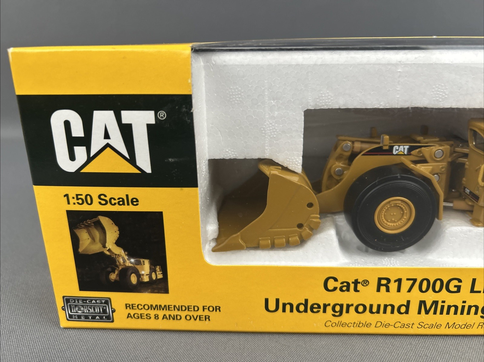 Norscot 1/50 Scale CAT R1700G LHD Underground Mining Loader Diecast #55140 NIB