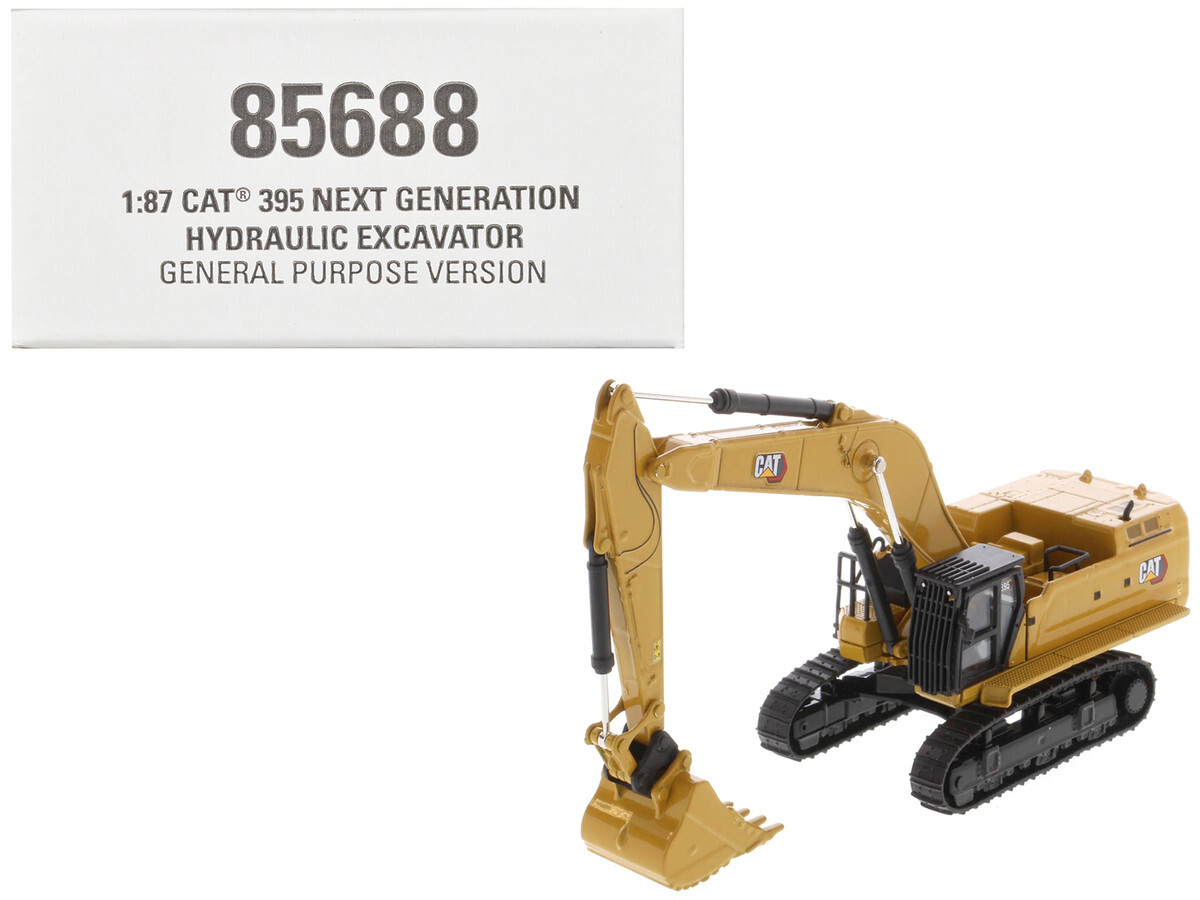 Caterpillar 395 GP Excavator Next Generation 1:87 Scale Diecast Masters 85688