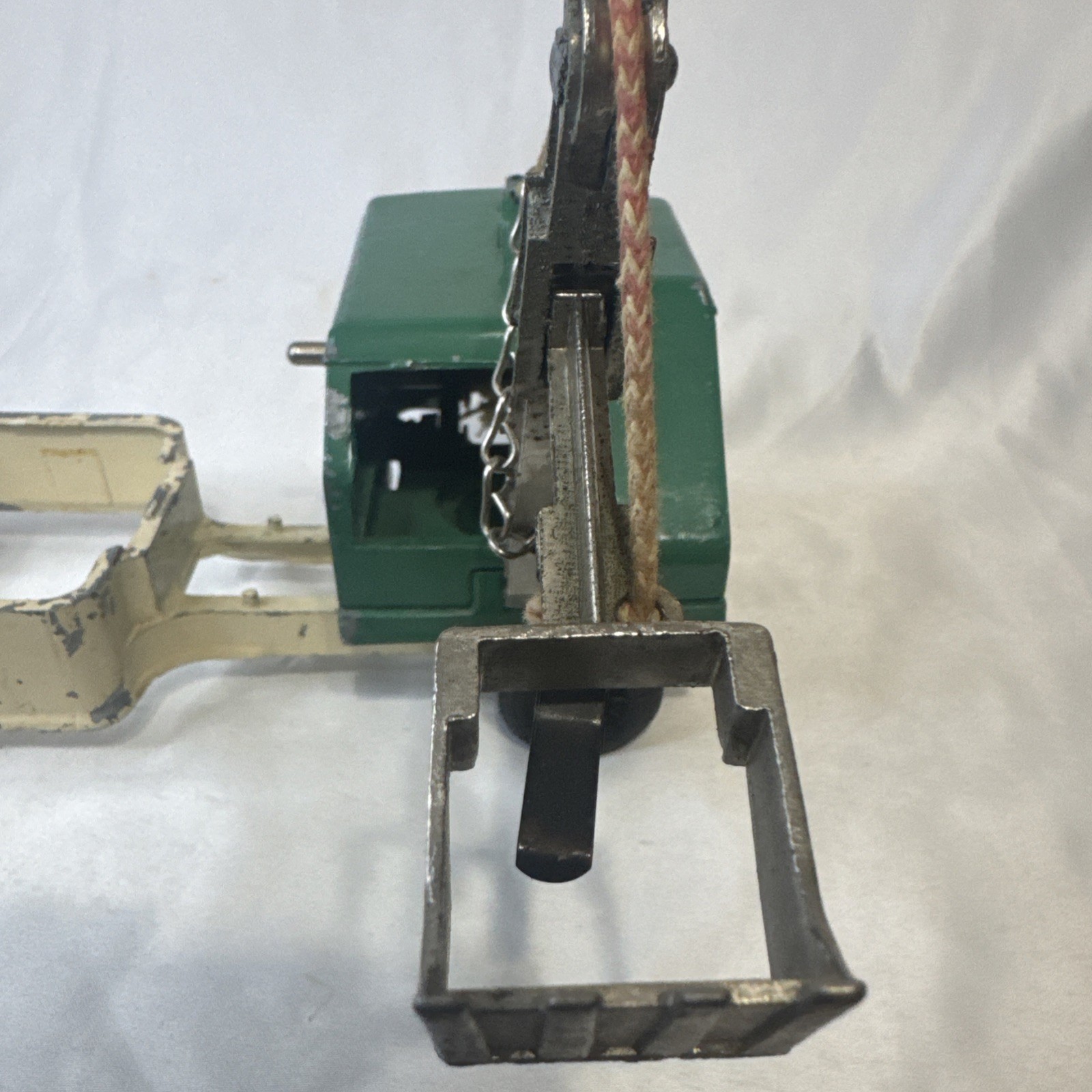 VINTAGE TOY 494 CONSTRUCTION HUBLEY DIGGER STEAM SHOVEL DRAGLINE PART RESTORE