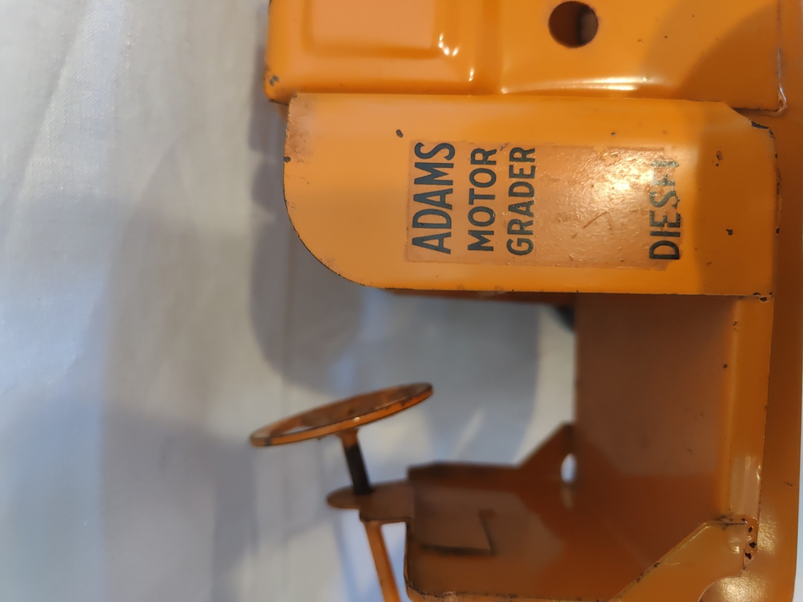 Doepke Model Toys Adams Road Grader Diesel Motor Steel 1950’s Vintage Nice Cond.