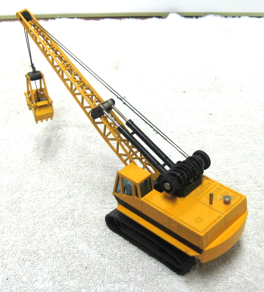 VINTAGE JOAL CRANE 1/50 225 CATERPILLAR CONSTRUCTION TOY ORIGINAL MADE IN SPAIN