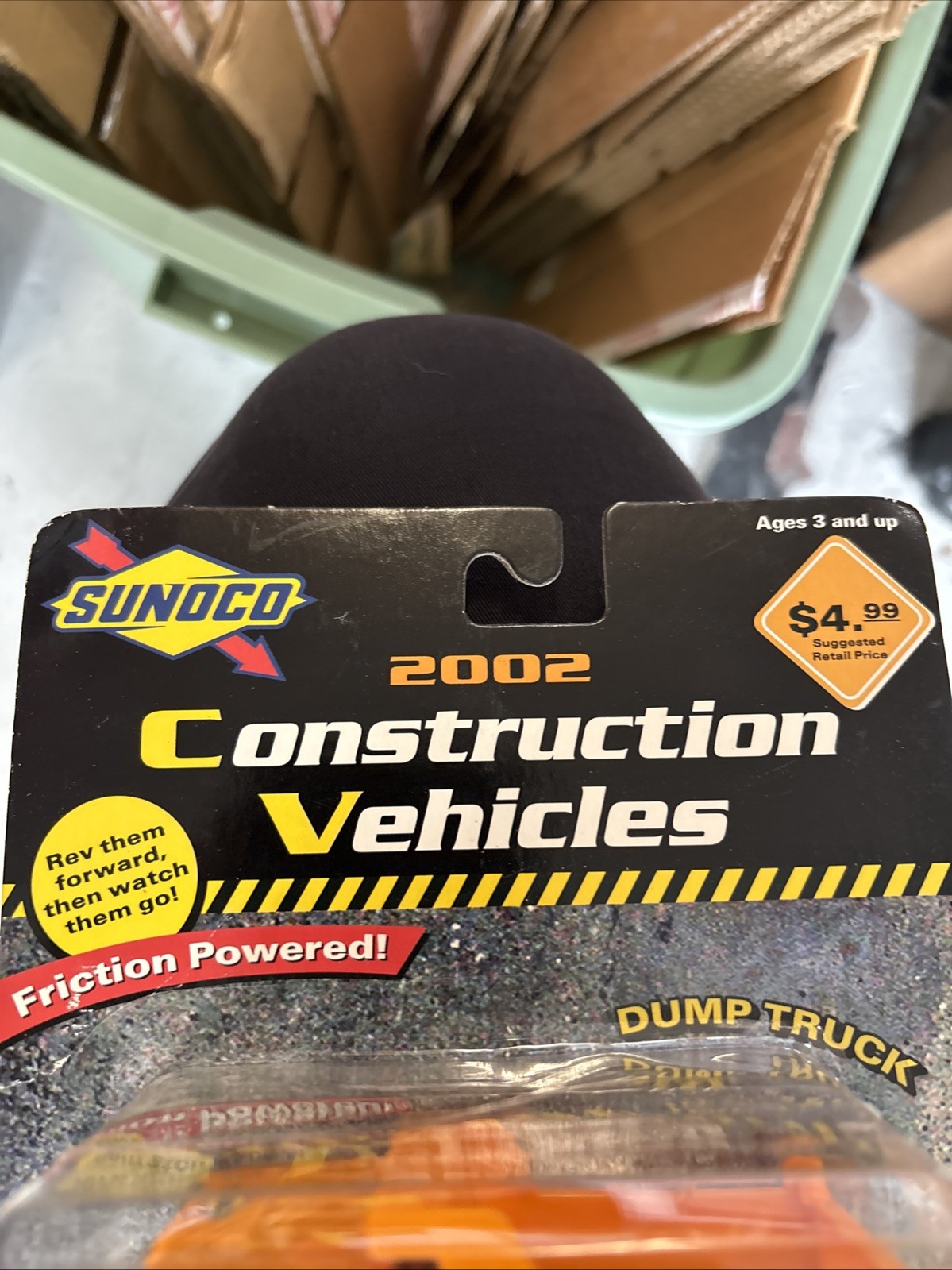 NIP 2002 SUNOCO Construction Vehicles Dump Truck And Excavator Toys