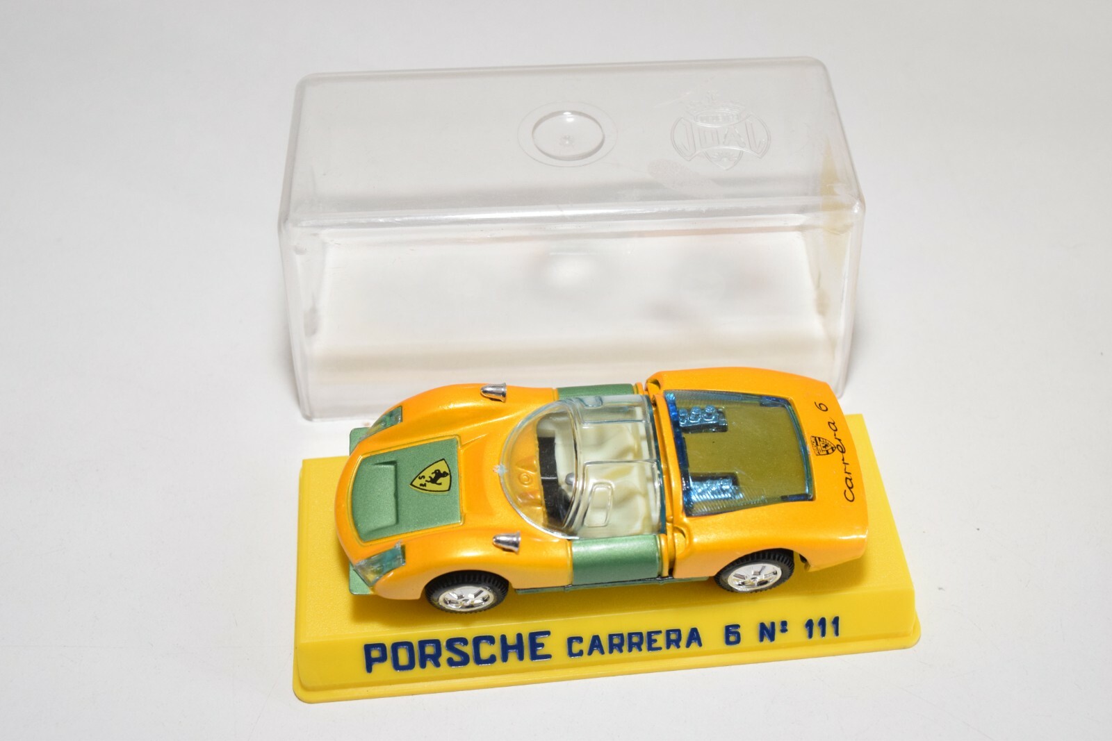 A36 1:43 JOAL 111 PORSCHE CORSA 6 METALLIC YELLOW MINT BOXED