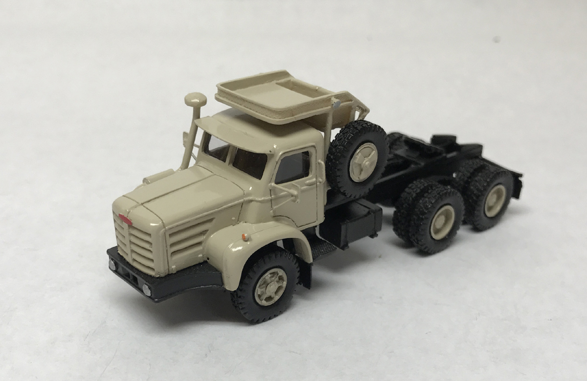 HO 1/87 Berliet GBO/TBO 6×4 HC – 1959 – Ready Made Resin Model by Fankit Models